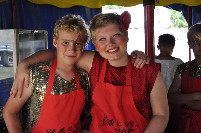 Popcornverkauf während der Vorstellung