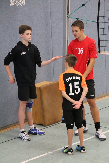 Seitenwahl der Mannschaftsführer