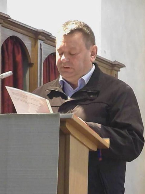 Aussenrenovierung St. Vitus Wenschdorf - Kirchenpfleger Peter Bundschuh