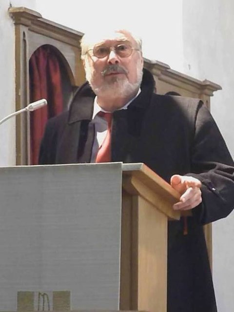 Aussenrenovierung St. Vitus Wenschdorf - 2. Bürgermeister der Stadt Miltenberg Klaus Huhn