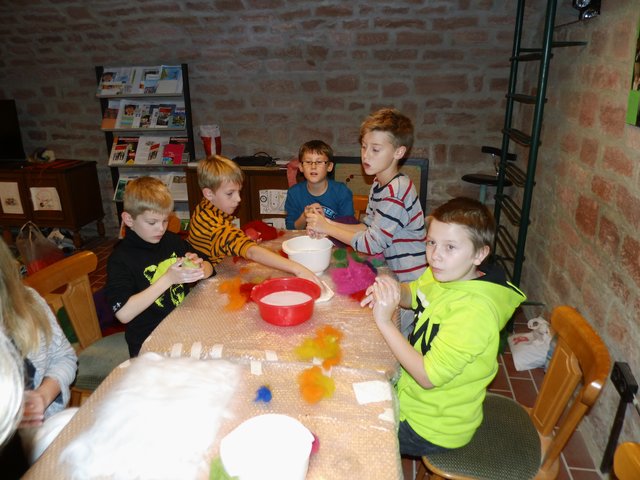 Schafswolle, Wasser, Seife.....was für eine Kombination