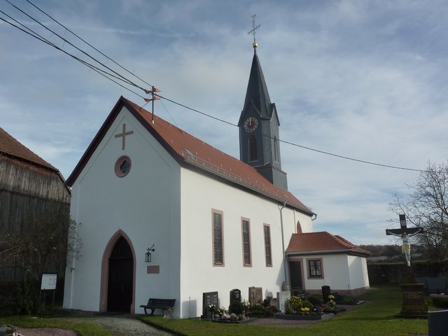 Sonntag, 8. November 2015 - St. Vitus Wenschdorf nach der Aussenrenovierung