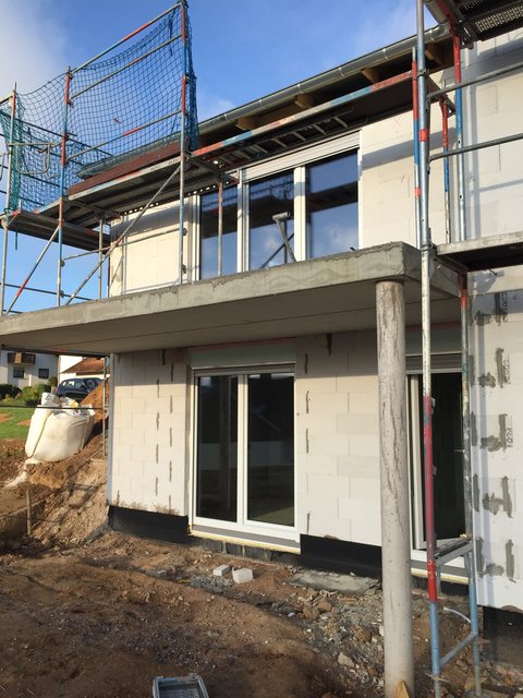 Baustelle in Sommerau