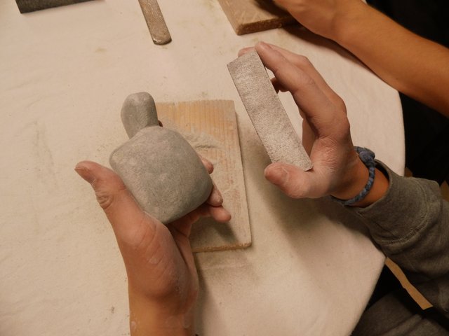 die Schildkröte wird bald fertig