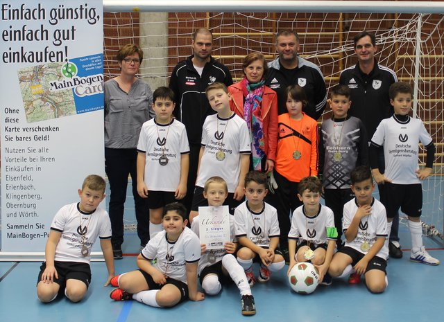 U9 Platz 2 SV Erlenbach