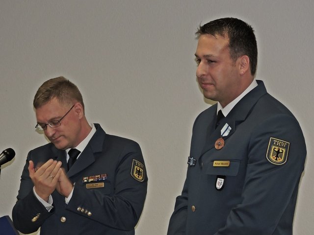 Der Orden wurde übergeben.
