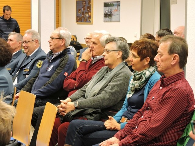 Interessierte Zuhörerschaft.