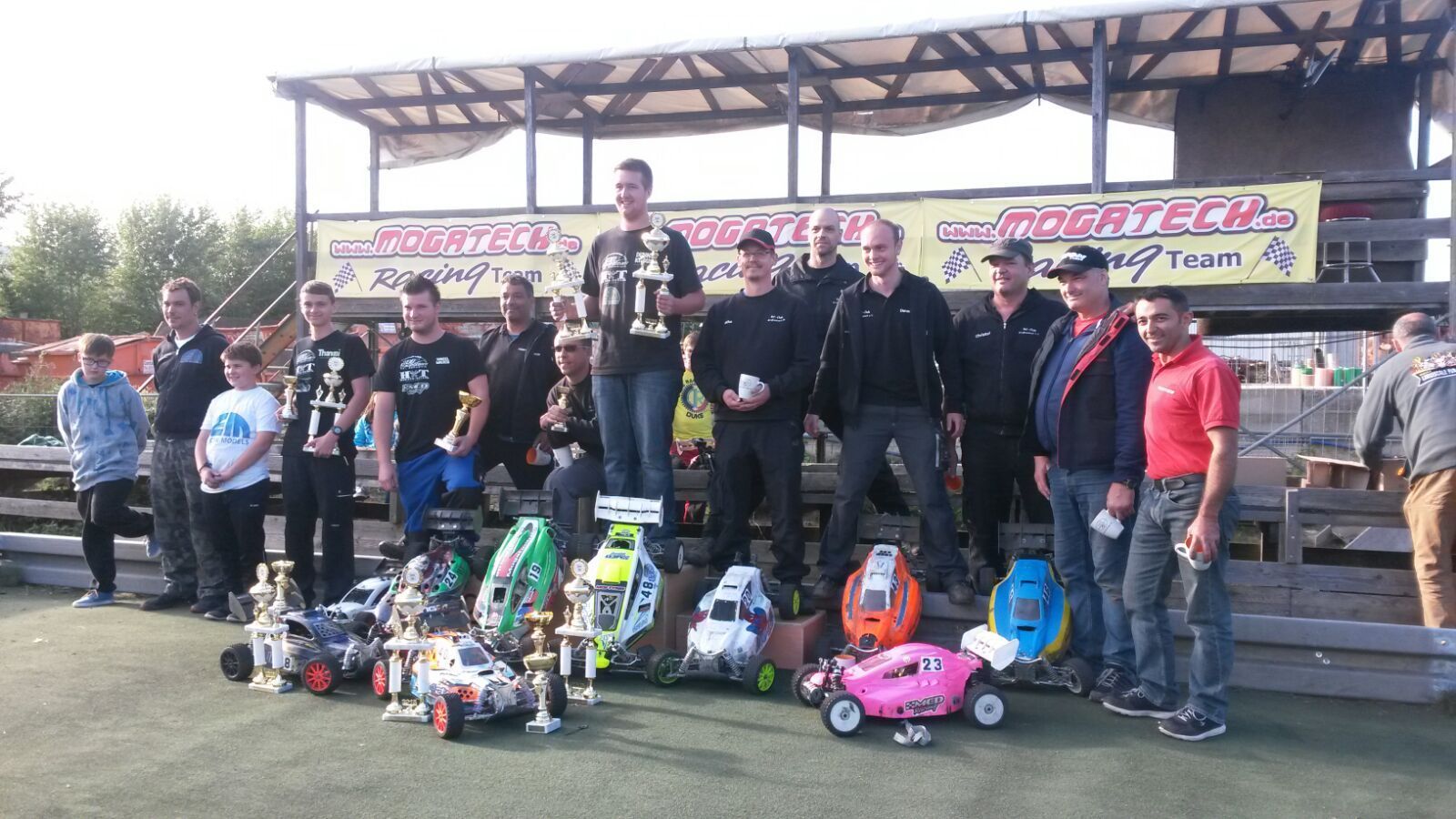 Die Fahrer der Saison 2015 des RC Club Großheubach e.V.