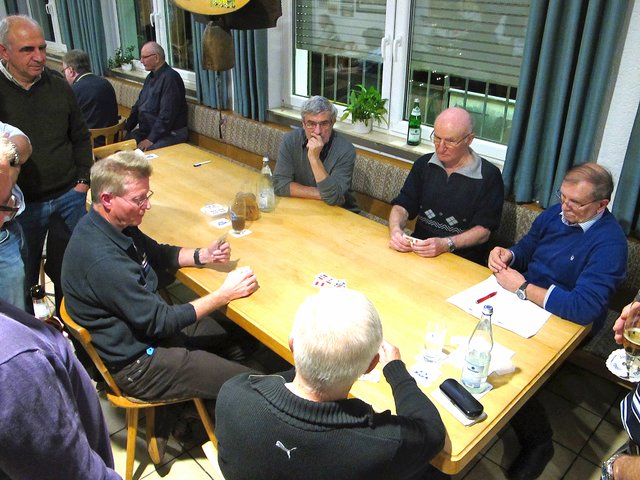 Die Spielergruppe wurden ausgelost