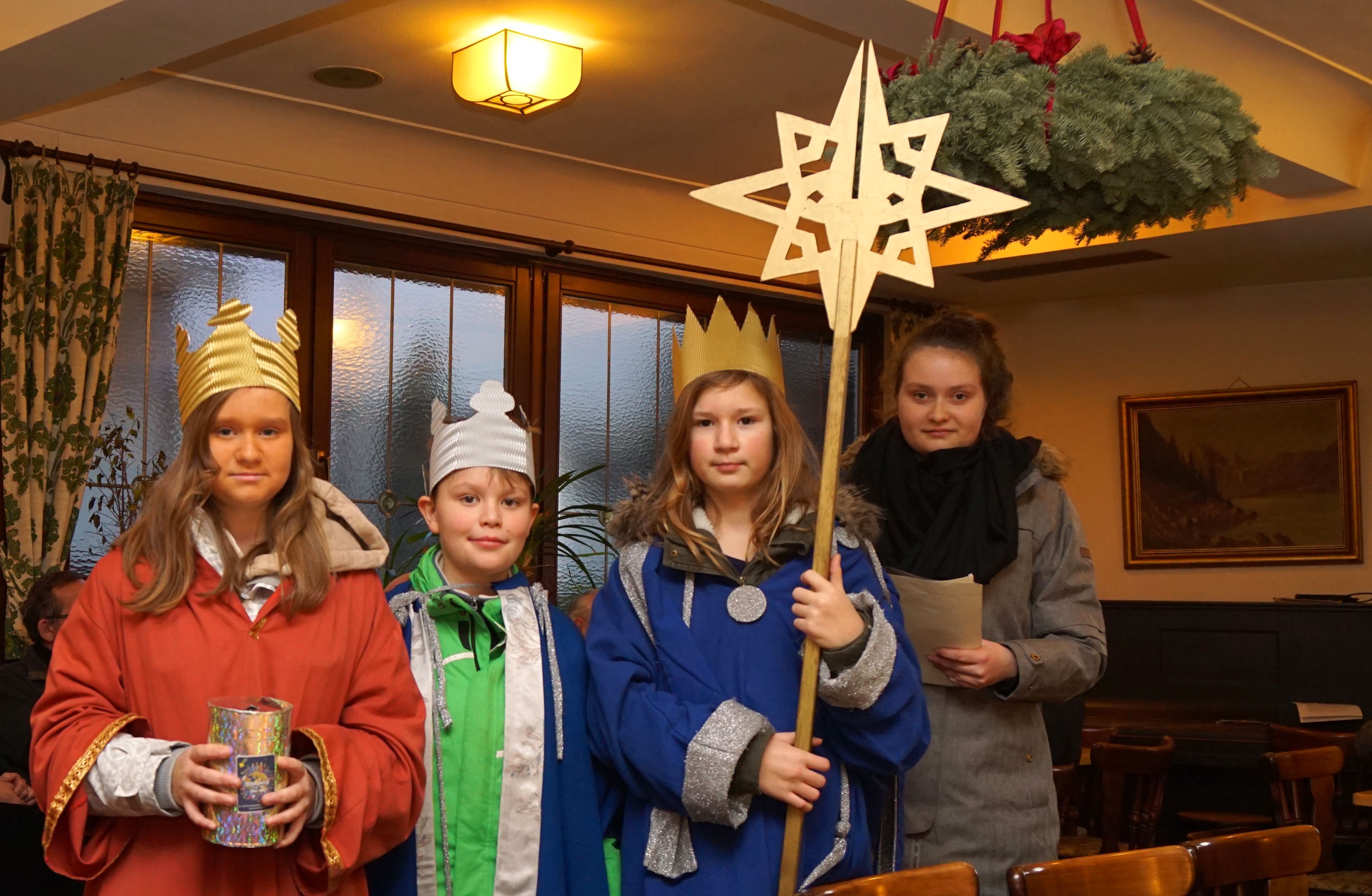 Sternsinger am 6.1.2015 in Miltenberg unterwegs.