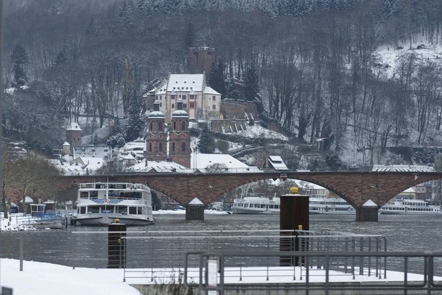 Miltenberg im Winter.