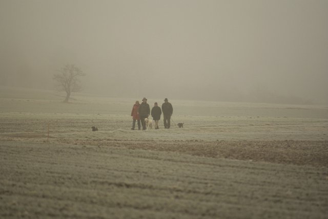 Unterwegs im Winter.