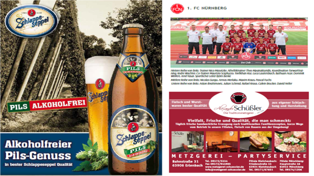Auszug Turnierheft
