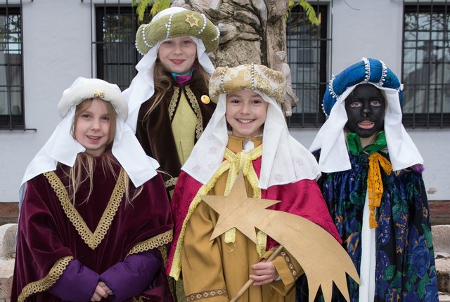 Michelle, Chantal, Emma und Juliana