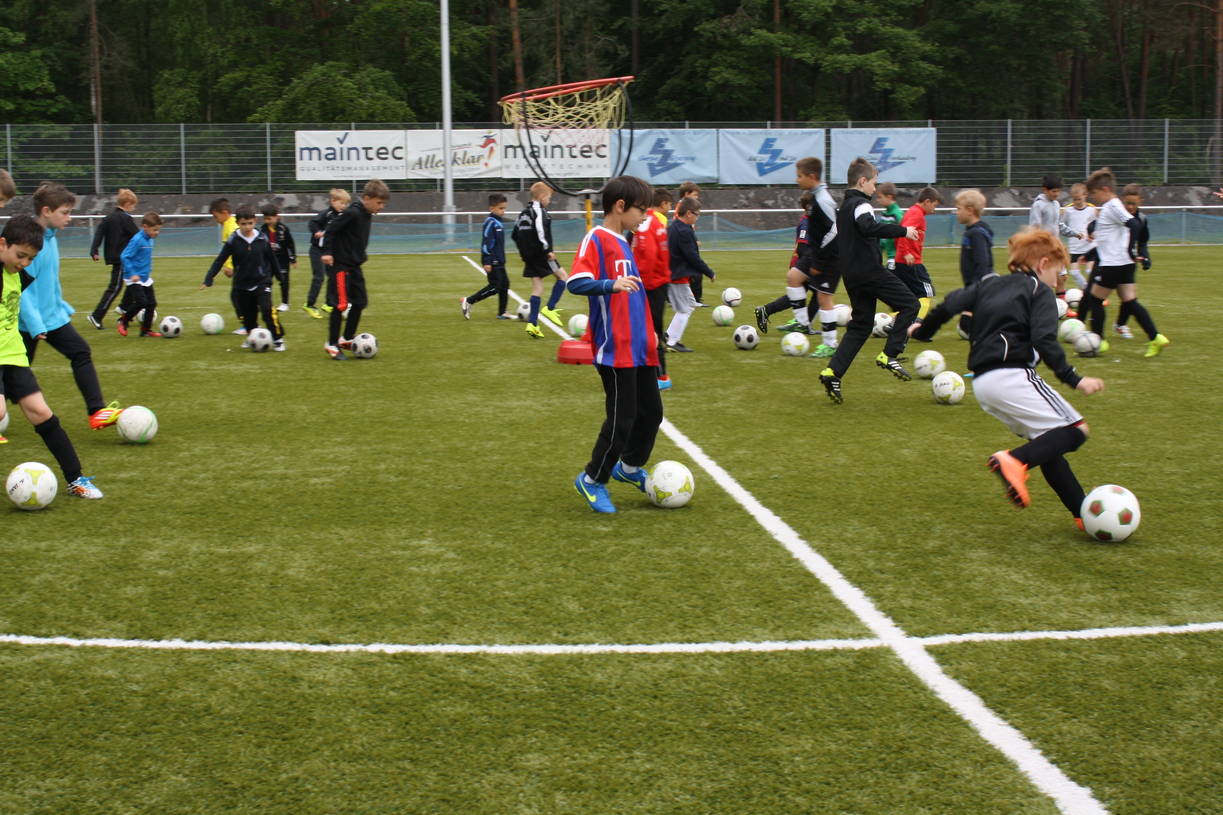 Impression aus dem SVE Fussballcamp 2015
