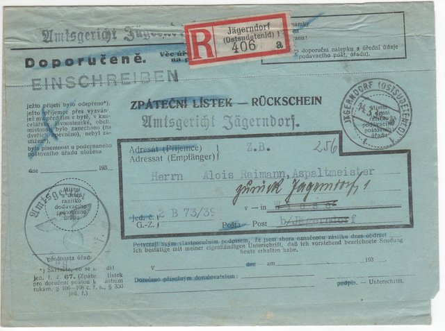 Jägerndorf (Ostsudetenland)