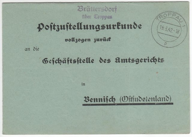 Brättersdorf über Troppau