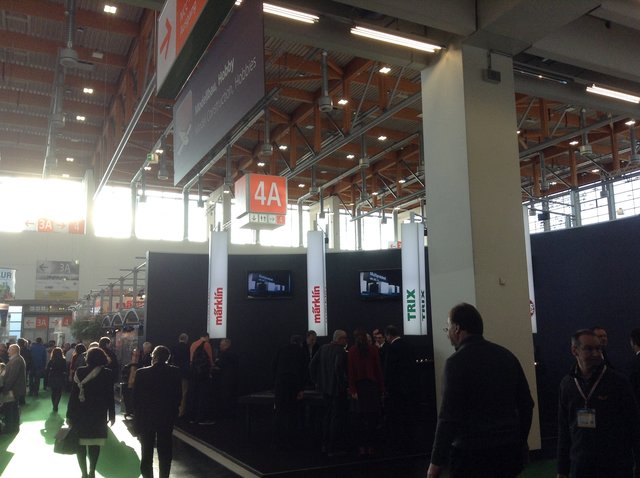 Die Modellbahn-Halle 4A, der Märklin-Stand