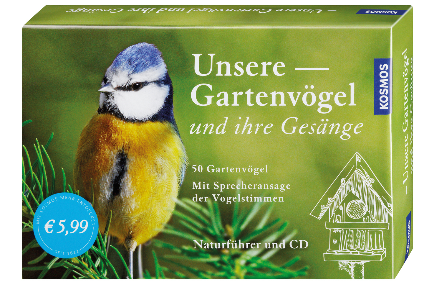 Naturführer und Vogelstimmen-CD
