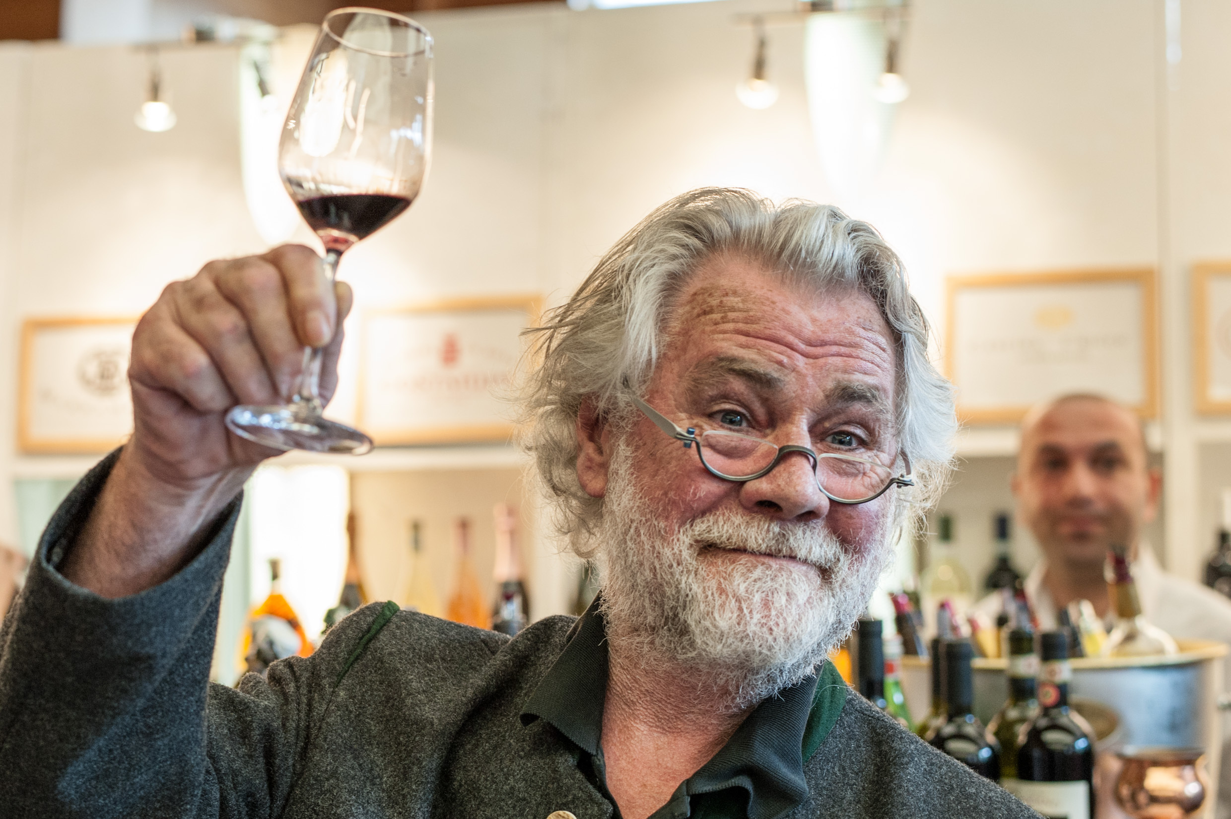 Wein macht gute Laune