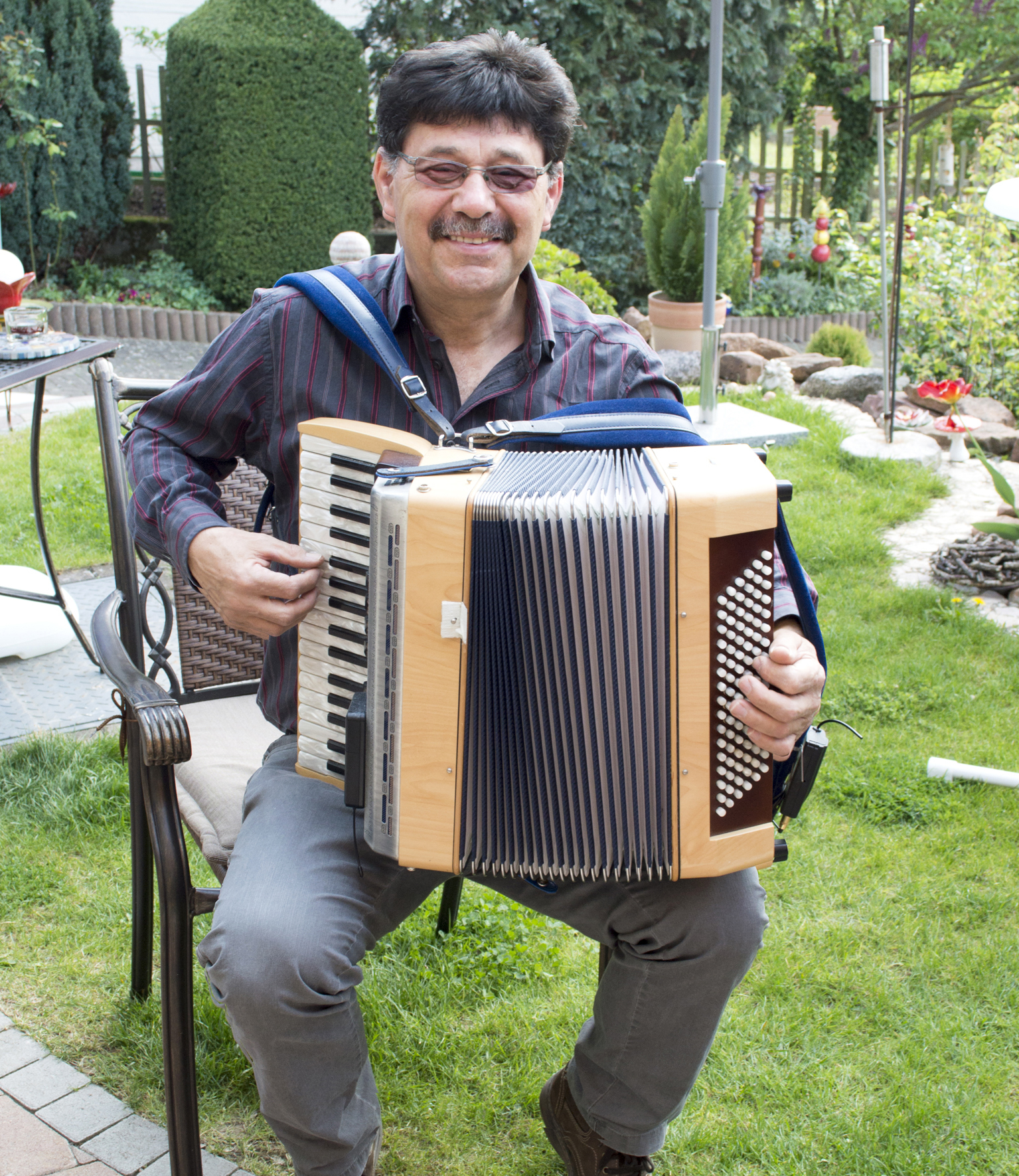 Bernd Eilbacher in Aktion
