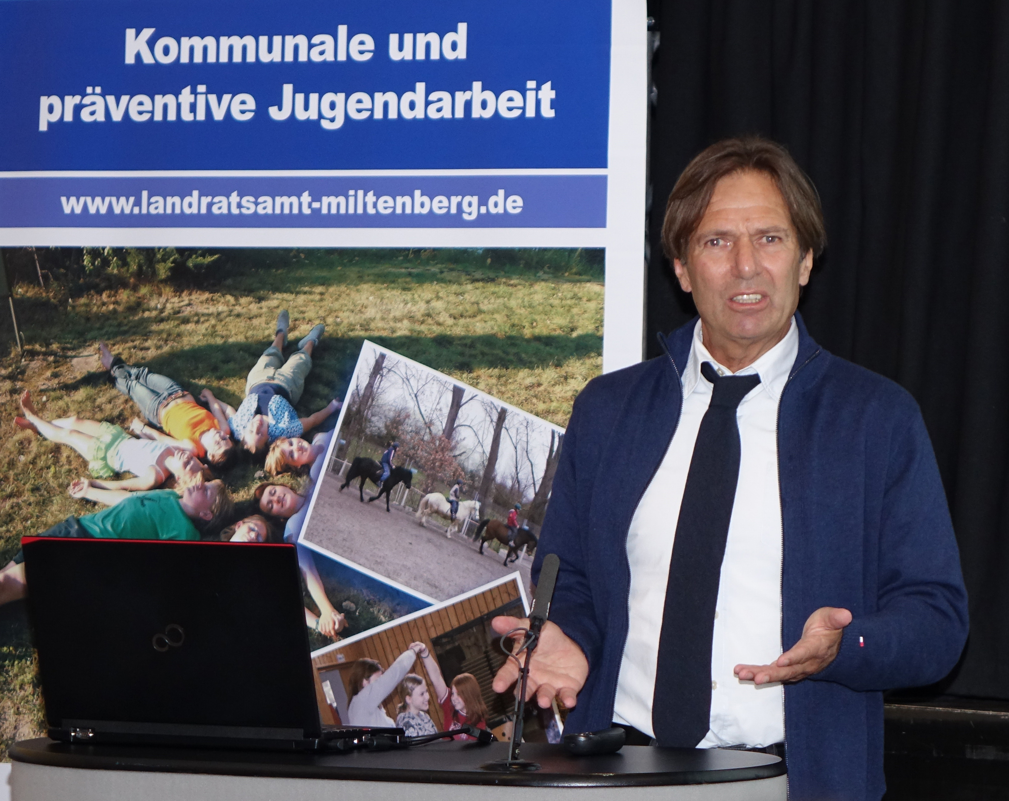 Winfried Pletzer vom Bayerischen Jugendring