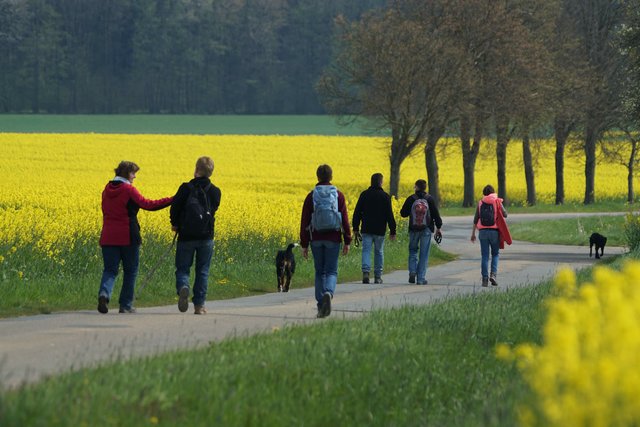 Unterwegs im Mai.