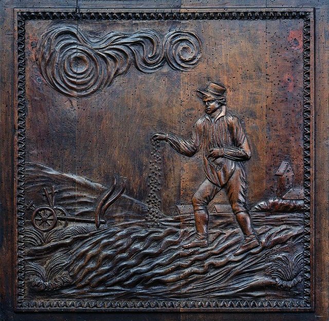 Holzmodel des Bildhauers Joseph Bonaventura. 
Sein persönliches und berufliches Schicksal  waren sehr von den Entwicklungen der Zeit geprägt.