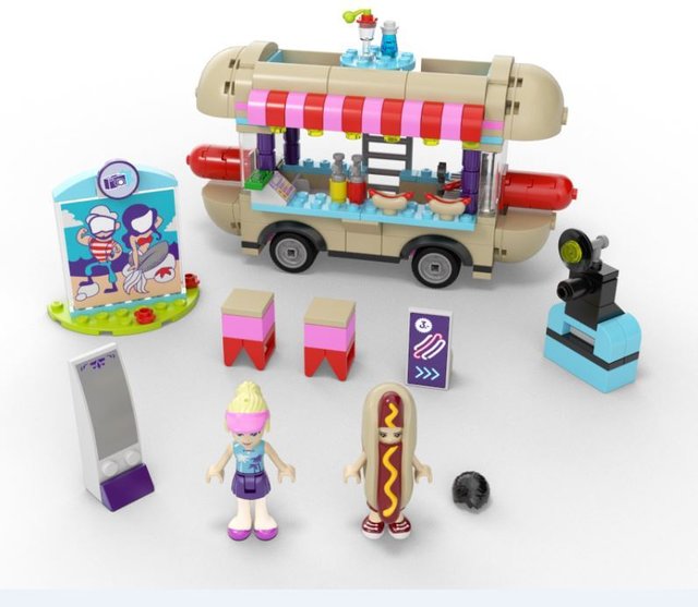 41129 LEGO® Friends Hot-Dog-Stand im Freizeitpark | Foto: LEGO Asset Portal (LAP)