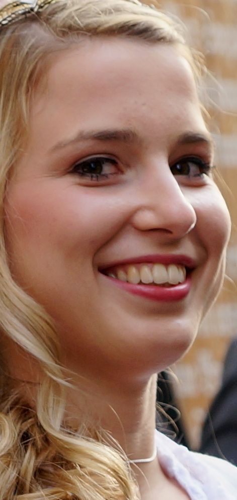 Sie kam, sah und strahlte: Sabine-Anna Ullrich.