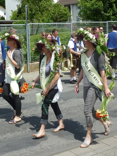 Blumenkorso Bienenmarkt Michelstadt 22. Mai 2016