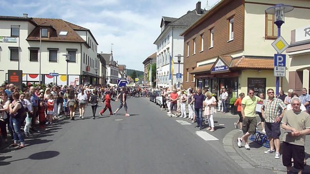 Blumenkorso Bienenmarkt Michelstadt 22. Mai 2016