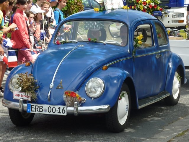 Blumenkorso Bienenmarkt Michelstadt 22. Mai 2016