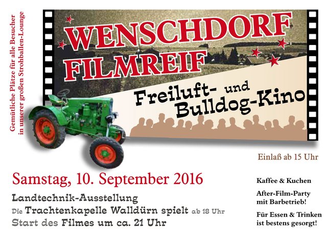 WENSCHDORF FILMREIF  -  Blumenkorso Bienenmarkt Michelstadt 22. Mai 2016
