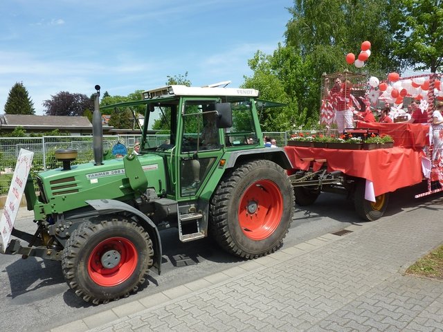 Blumenkorso Bienenmarkt Michelstadt 22. Mai 2016