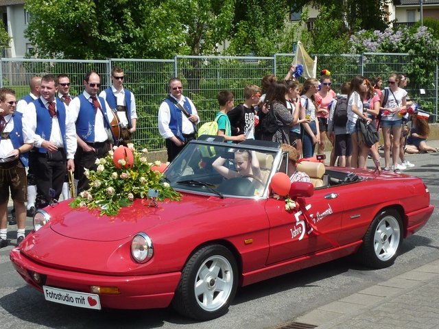 Blumenkorso Bienenmarkt Michelstadt 22. Mai 2016