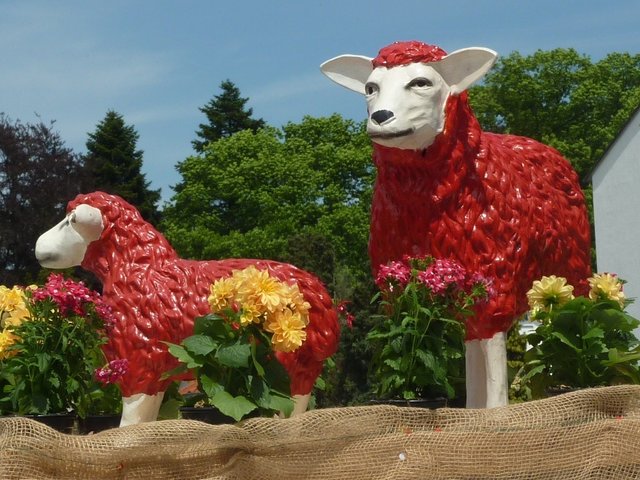 Blumenkorso Bienenmarkt Michelstadt 22. Mai 2016