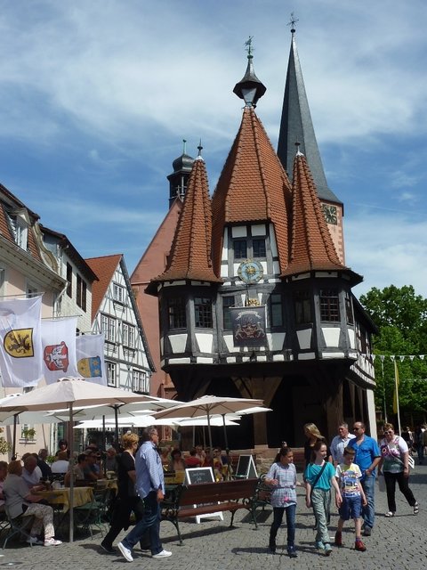 Blumenkorso Bienenmarkt Michelstadt 22. Mai 2016