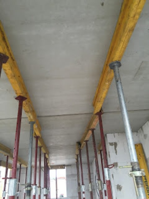 die Decke ist fertig