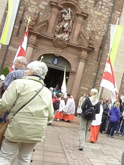 Wallfahrt nach Walldürn am 5. Juni 2016