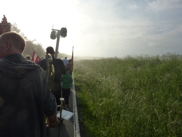 Wallfahrt nach Walldürn am 5. Juni 2016 - der Tag erwacht