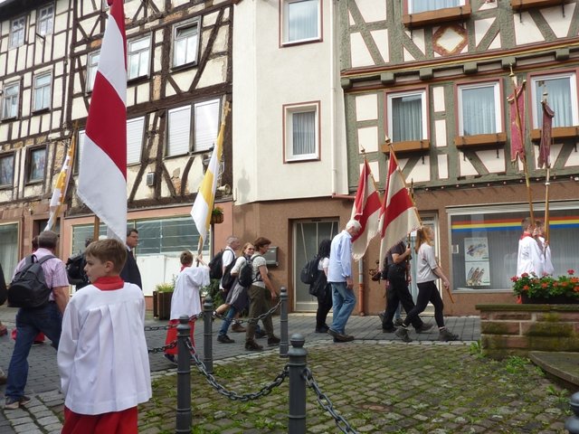 Wallfahrt nach Walldürn am 5. Juni 2016