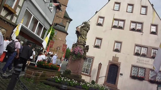 Wallfahrt nach Walldürn am 5. Juni 2016