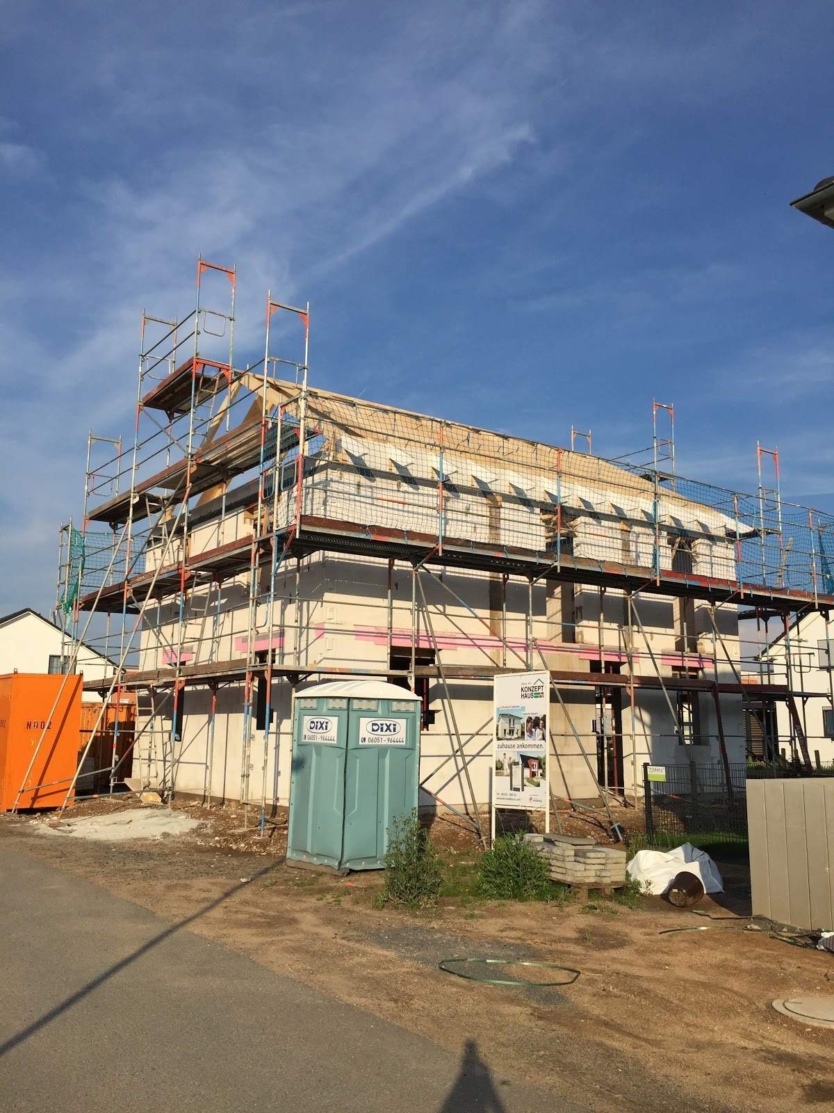 Rohbau ist fertig