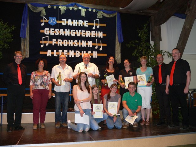 Ehrungen für 10 Jahre