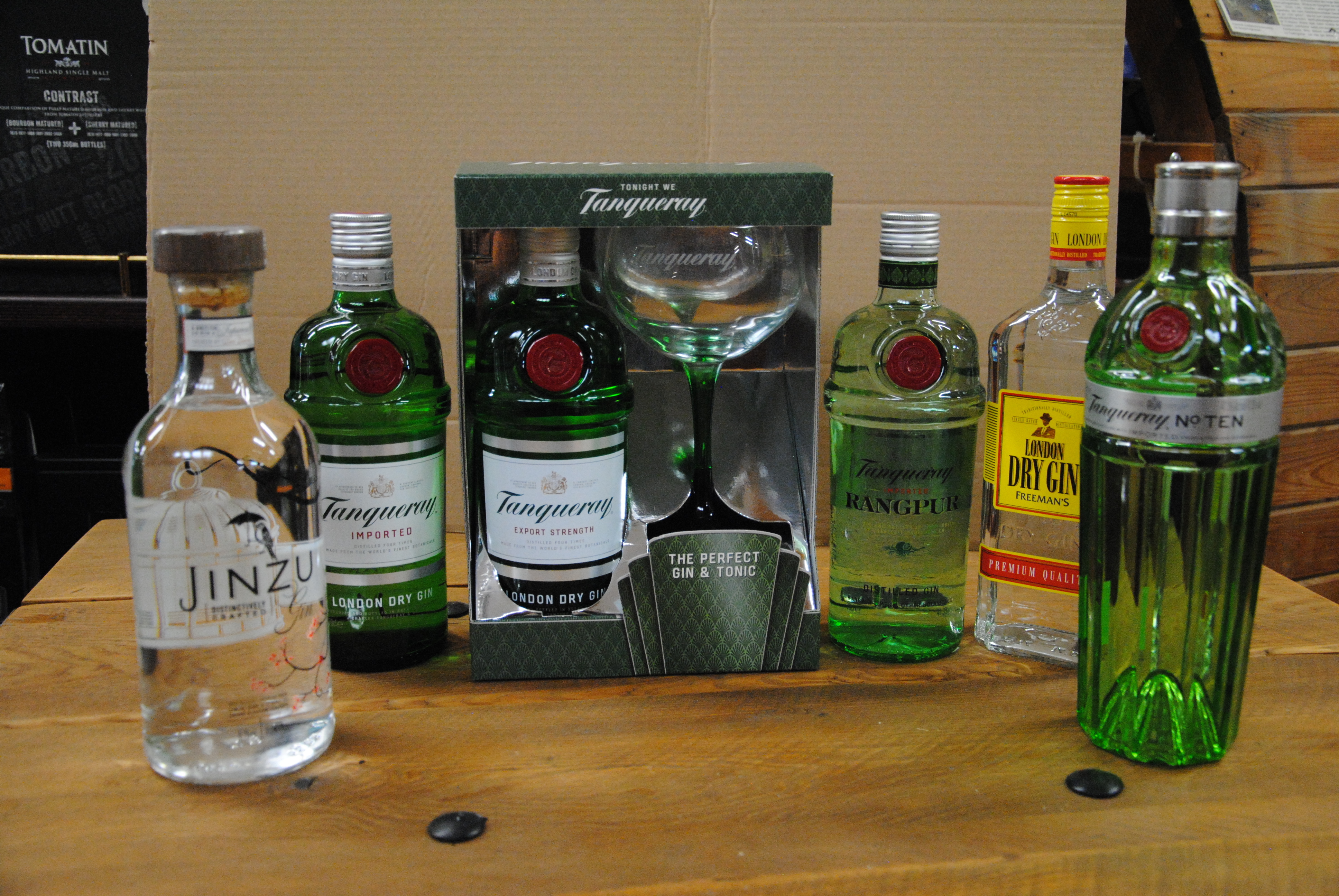 Diese Gins können Sie verkosten