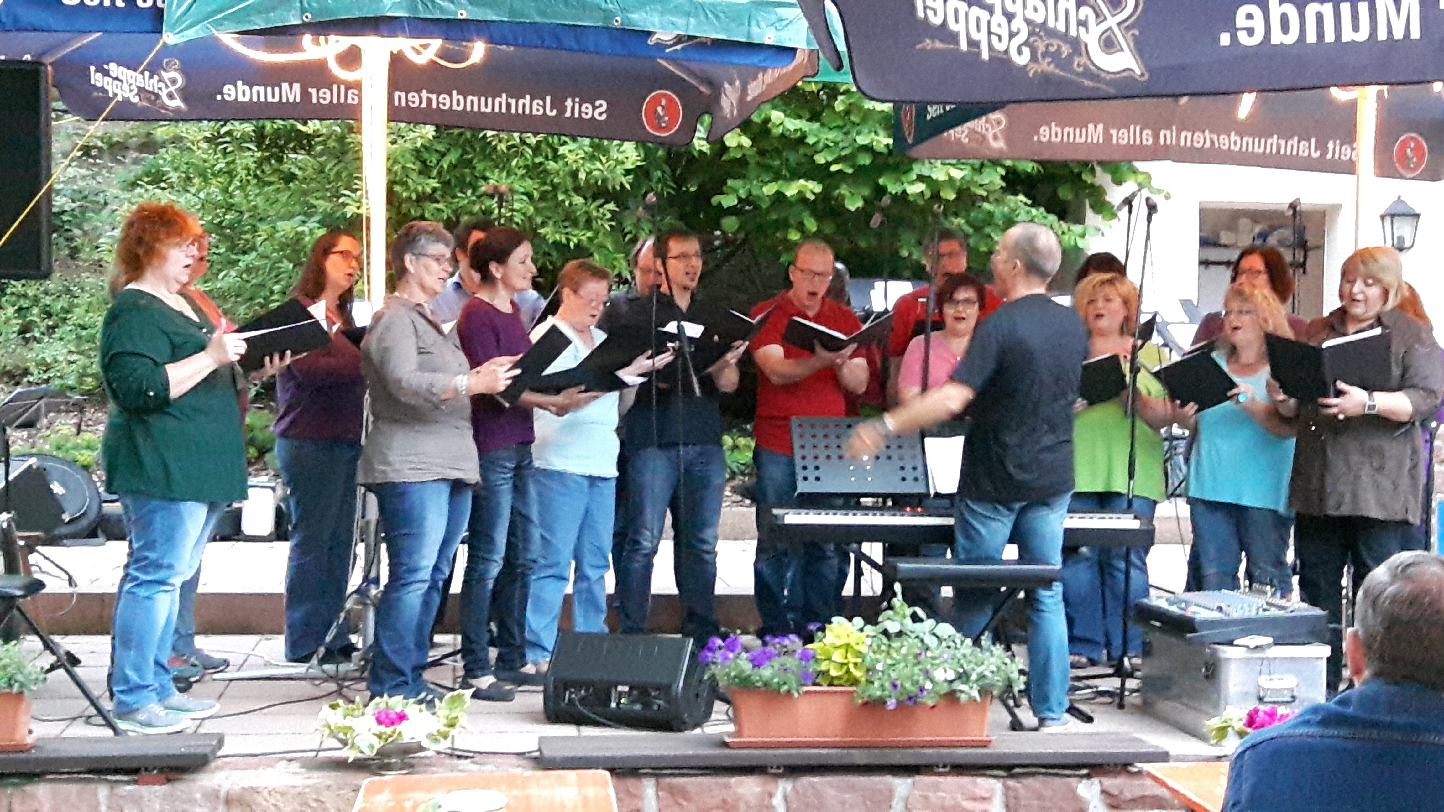 Lyra Musica mit Chorleiter Martin Hock