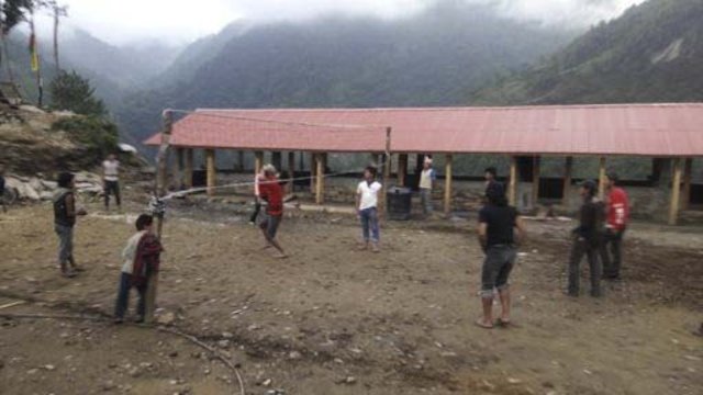 Lingjo school – Schulhof | Foto: Roman Müller
