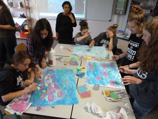 Workshop Seerosenbilder Claude Monet