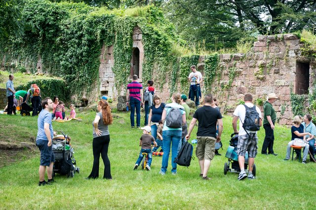 Kindergarten Räuberhöhle auf der Wildenburg | Foto: Bernd Ullrich